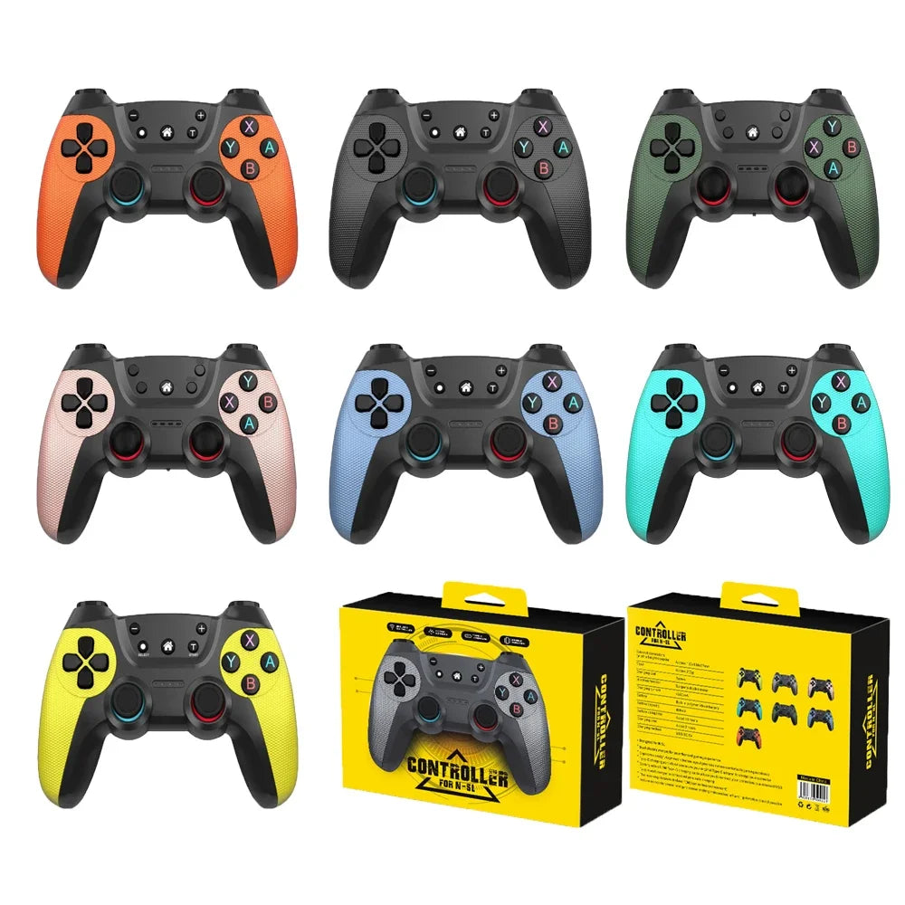 Wireless Bluetooth Control For Nintendo Switch OLED Lite PS3 Android Mobile Phone PC Gamepad Controller Game Pad Cell Joystick